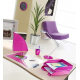 Podkładka na biurko CEP Pro Gloss - różowa