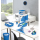 Podkładka na biurko CEP Pro Gloss - niebieska
