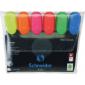 Zakreślacz Schneider JOB 6szt. - mix kolorów