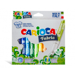 Pisaki do tkanin Carioca Fabric - 12 kolorów