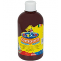 Farba Carioca Tempera 500 ml - brązowa