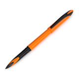 Pióro kulkowe Uni UBA-188EL-M AIR Micro - pomarańczowe, wkład niebieski