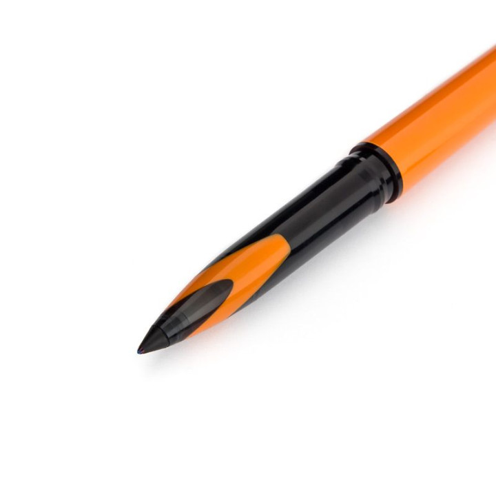 Pióro kulkowe Uni UBA-188EL-M AIR Micro - pomarańczowe, wkład niebieski