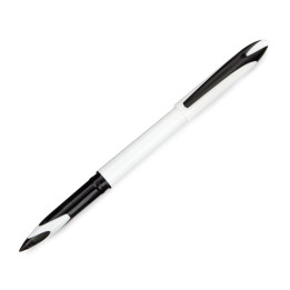 Pióro kulkowe Uni UBA-188EL-M AIR Micro - białe, wkład niebieski