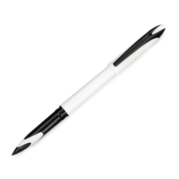 Pióro kulkowe Uni UBA-188EL-M AIR Micro - białe, wkład niebieski