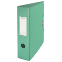 Segregator Esselte Colour Breeze z polyfoamu A4/82mm - zielony