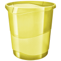 Kosz na śmieci Esselte Colour'Ice 14l - żółty