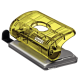 Dziurkacz mini Rapid Colour'Ice FC5 - żółty