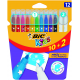 Pisaki Bic Kids Magic Color & Erase - 12 kolorów