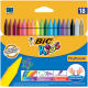 Kredki świecowe Bic Kids Plastidecor - 18 kolorów