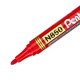 Marker permanentny Pentel N850 okrągły - czerwony