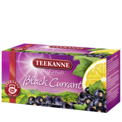 Herbata Teekanne Black Currant with lemon 20t - czarna porzeczka z cytryną