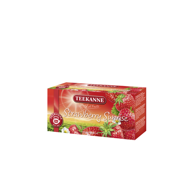 Herbata Teekanne Strawberry Sunrise 20t - truskawkowa