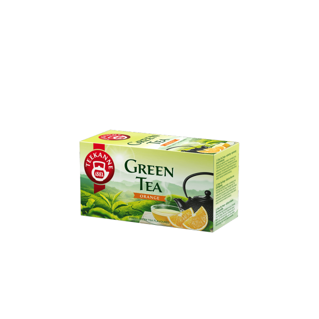 Herbata Teekanne Green Tea Orange 20t - zielona z pomarańczą