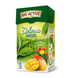 Herbata Big-Active zielona z opuncją i mango 20t