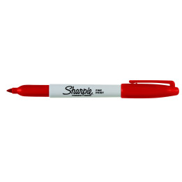 Marker permanentny Sharpie - czerwony