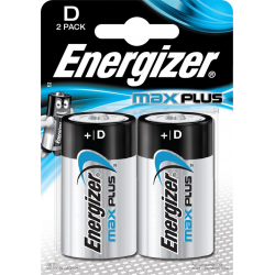 Bateria Energizer Max Plus D / LR20 - 2szt.
