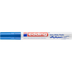 Marker Edding lakierowy 750 - niebieski