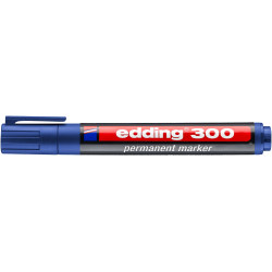 Marker permanentny Edding 300 - niebieski