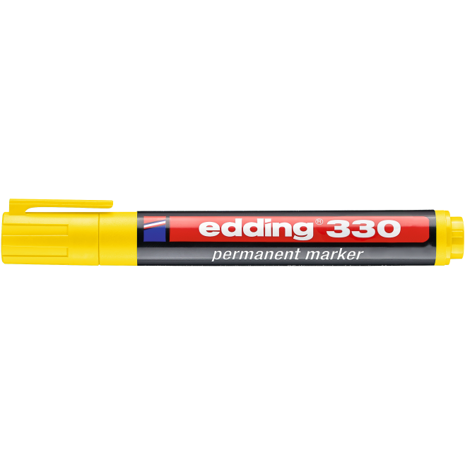 Marker permanentny Edding 330 - żółty