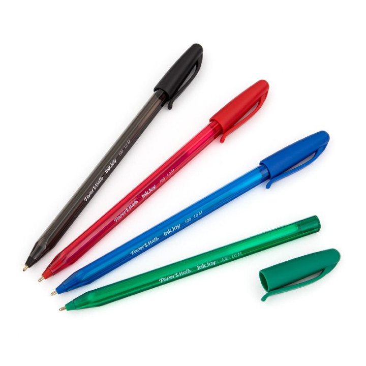 Długopis Paper Mate InkJoy 100 CAP M - niebieski