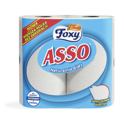Ręcznik papierowy Foxy Asso - 2 rolki