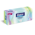 Chusteczki higieniczne Velvet Balsam o kremowym zapachu - prostokątny kartonik - 56