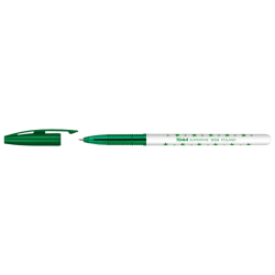 Długopis Reynolds Superfine gwiazdki - zielony