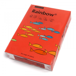 Papier kolorowy Rainbow A4 80g/500ark., nr 28 - czerwony ciemny