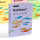 Papier kolorowy Rainbow A4 80g/500ark., nr 60 - fioletowy