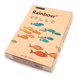 Papier kolorowy Rainbow A4 80g/500ark., nr 40 - łososiowy