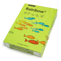 Papier kolorowy Rainbow A4 80g/500ark., nr 74 - zielony jasny