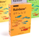 Papier kolorowy Rainbow A4 80g/500ark., nr 22 - pomarańczowy jasny