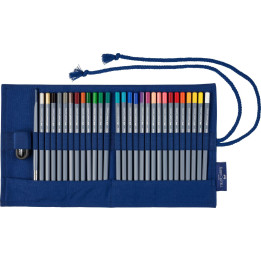 Kredki ołówkowe Faber-Castell Goldfaber - 27 kolorów - piórnik rolowany