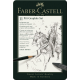 Zestaw ołówków i grafitów Faber-Castell Pitt Graphite - 11 elementów