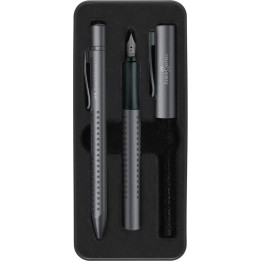 Pióro i długopis Faber Castell Grip 2011 - antracyt