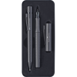 Pióro i długopis Faber Castell Grip 2011 - kolor czarny