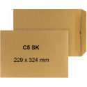 Koperta brązowa C5 SK / 500 szt