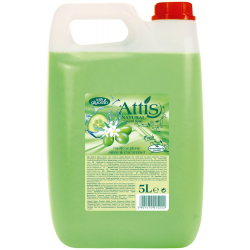Mydło w płynie Attis - 5 l - Ogórek i Oliwka