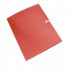 Teczka wiązana Emerson - A4 - 300g - czerwona