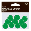 Magnesy 20mm Grand- zielone, 10szt.