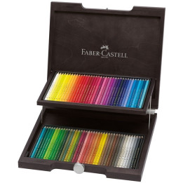 Kredki Faber-Castell POLYCHROMOS - 72 kolory /drewniana kaseta/