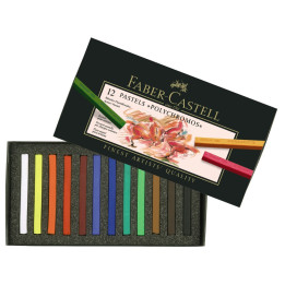 Pastele suche Faber-Castell POLYCHROMOS - 12 kolorów