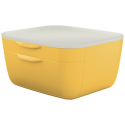 Pojemnik z szufladami Leitz Cosy - żółty