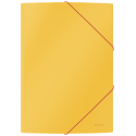 Teczka kartonowa z gumką Leitz Cosy A4 - żółta