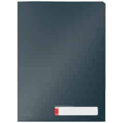 Folder A4 z 3 przegródkami- Leitz Cosy- szary