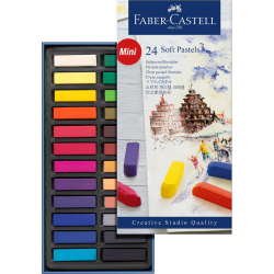 Pastele miękkie Faber-Castell STUDIO QUALITY MINI - 24 kolory