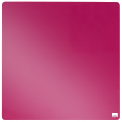Tabliczka magnetyczna Nobo 36 x 36 cm - różowa