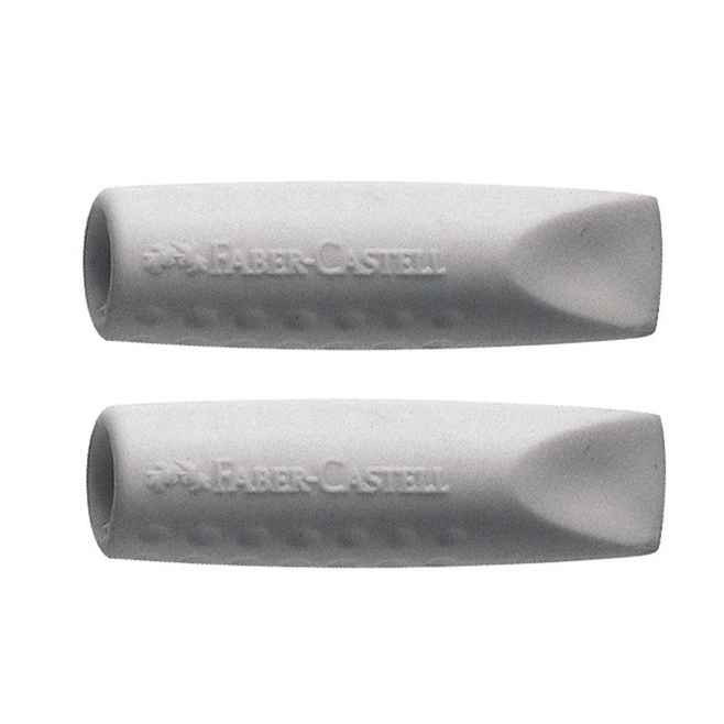 Gumka do mazania Faber-Castell Grip 2000 nasadka - szara