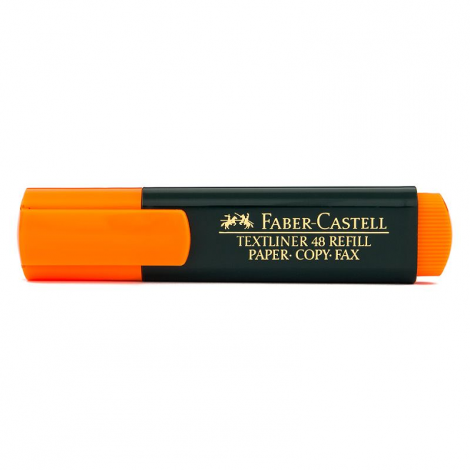 Zakreślacz Faber-Castell 48 - pomarańczowy